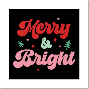 Merry and Bright Posters and Art